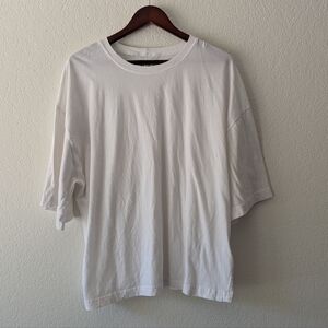 We the Free Perfect Tee Oversized White Boxy T-shirt Size M